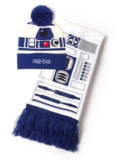 DIFUZED STAR WARS - GIFT SET (BERRETTO & SCIARPA) R2-D2 - Disponibile in 2/3 giorni lavorativi