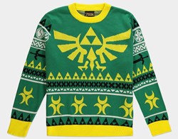 DIFUZED NINTENDO ZELDA HYRULE BRIGHT MAGLIONE JUMPER L - Disponibile in 2/3 giorni lavorativi Difuzed