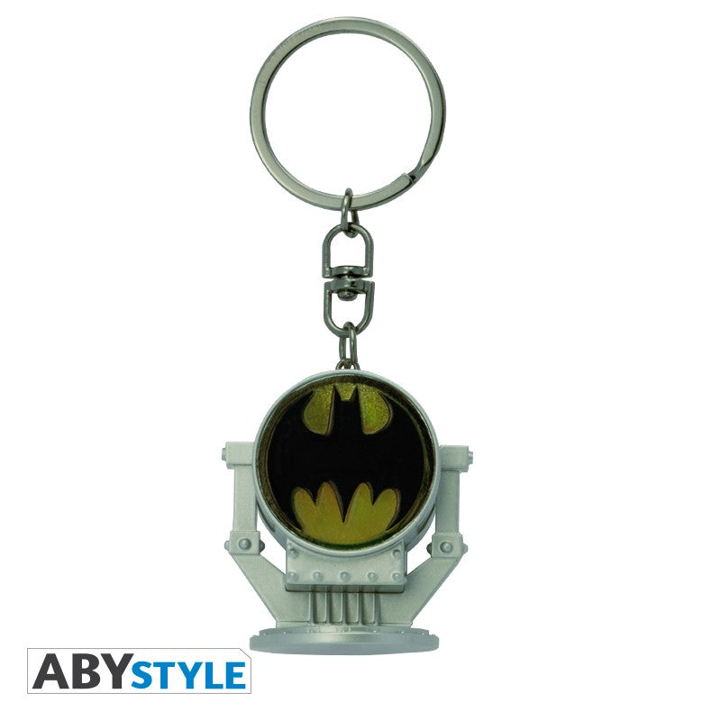 Portachiavi ABYSTYLE DC COMICS - Portachiavi 3D premium: "Bat-Signal" - Disponibile in 2/3 giorni lavorativi Abystyle