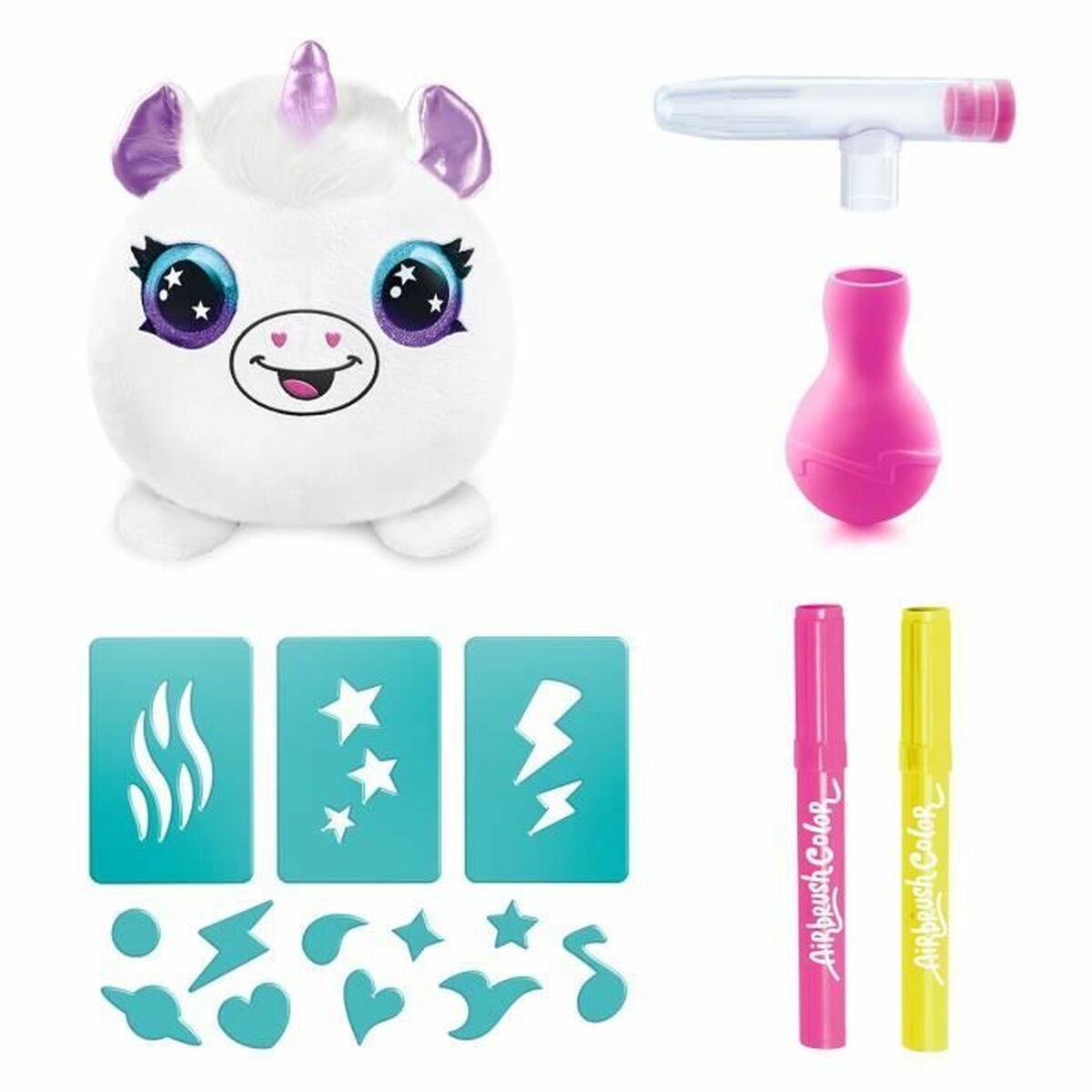 Animale di Peluche Canal Toys Neon Bianco - Disponibile in 3-4 giorni lavorativi