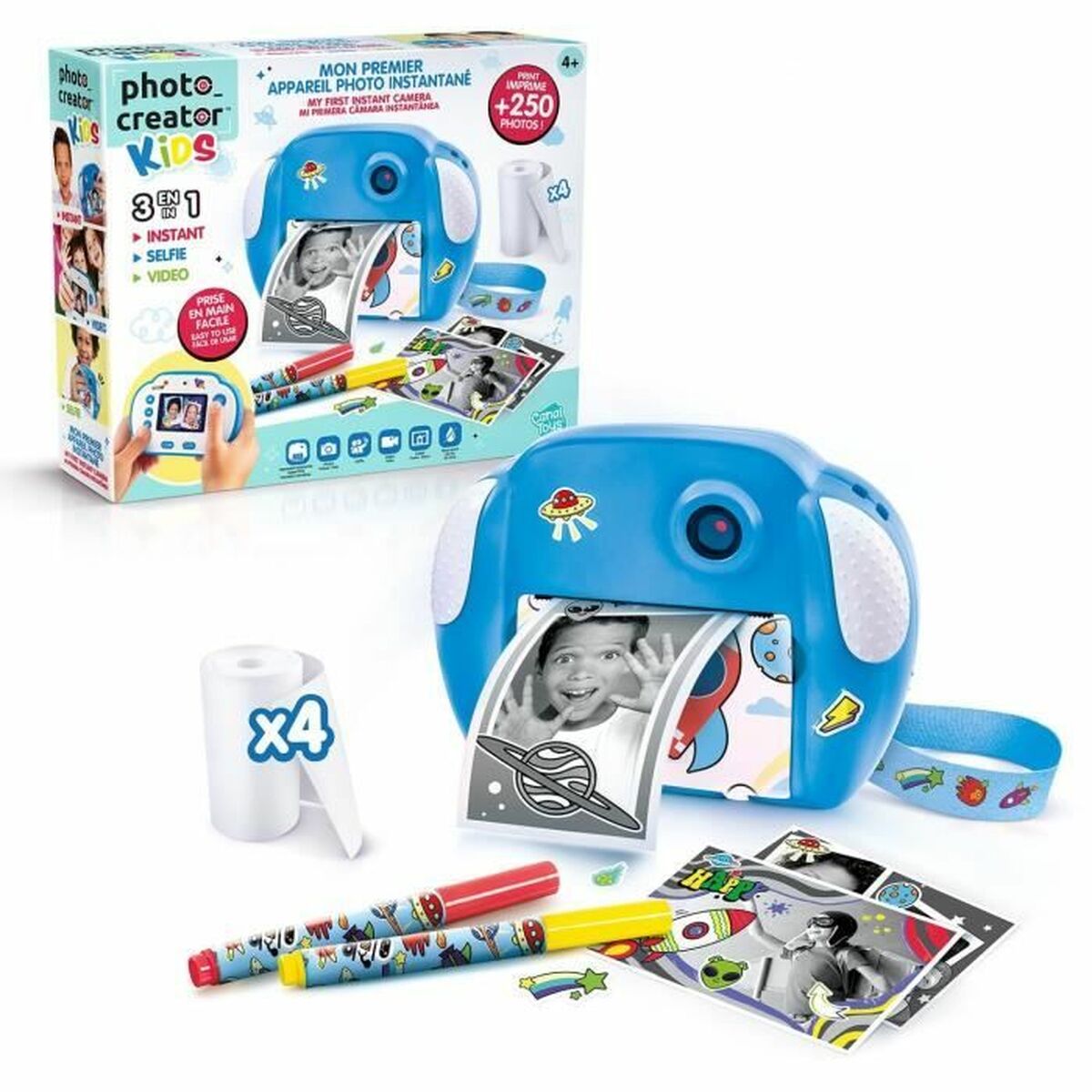 Fotocamera Digitale per Bambini Canal Toys Photo Creator - Disponibile in 3-4 giorni lavorativi