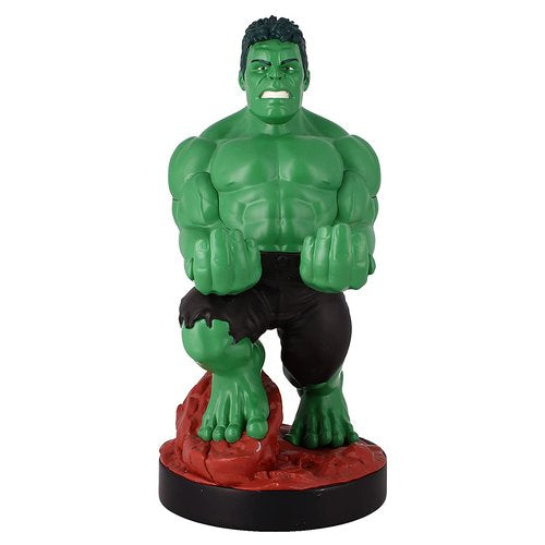 MARVEL - HULK - CABLE GUY (porta smartphone/controller + cavo USB 2 metri separato) - Disponibile in 2/3 giorni lavorativi GED