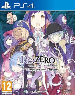 PS4 RE:ZERO - STARTING LIFE IN ANOTHER WORLD - THE PROPHECY OF THE THRONE - Disponibile in 2/3 giorni lavorativi EU