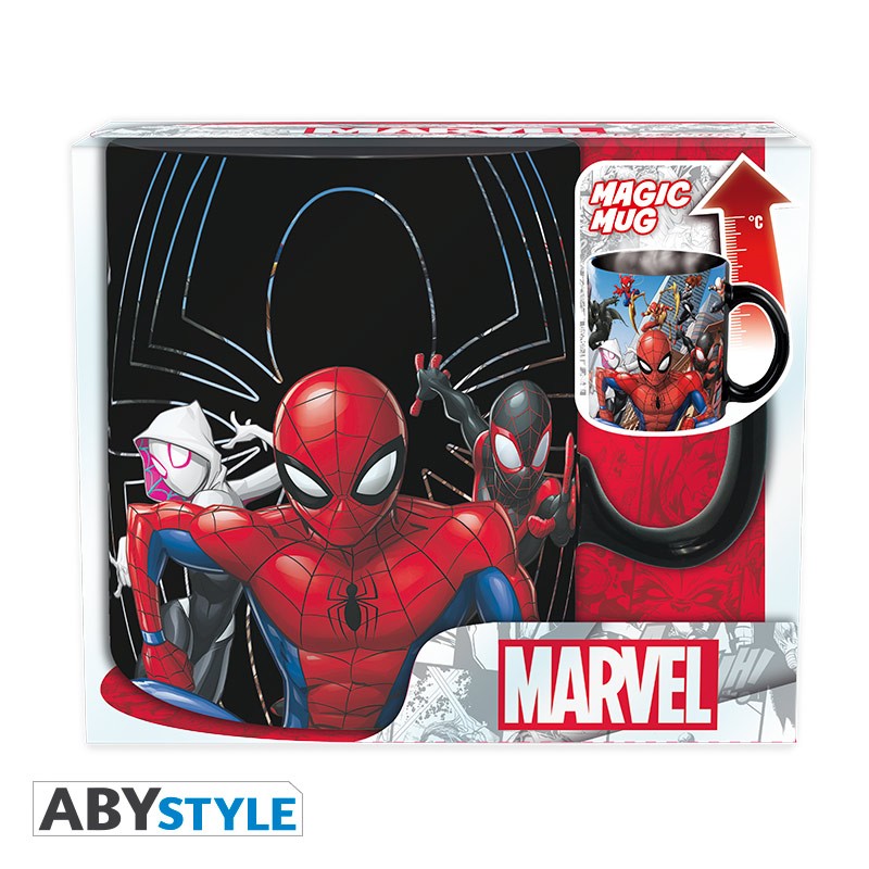 ABYSTYLE MARVEL - Tazza termosensibile 460 ml: "Spider-Man" - Disponibile in 2/3 giorni lavorativi Abystyle