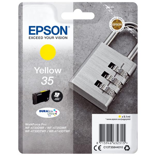 EPSON 35 CARTUCCIA INK 9.1 ML GIALLO - Disponibile in 3-4 giorni lavorativi Epson