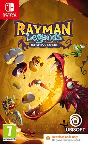 Switch Rayman Legends Definitive Edition (solo codice) - Disponibile in 2/3 giorni lavorativi