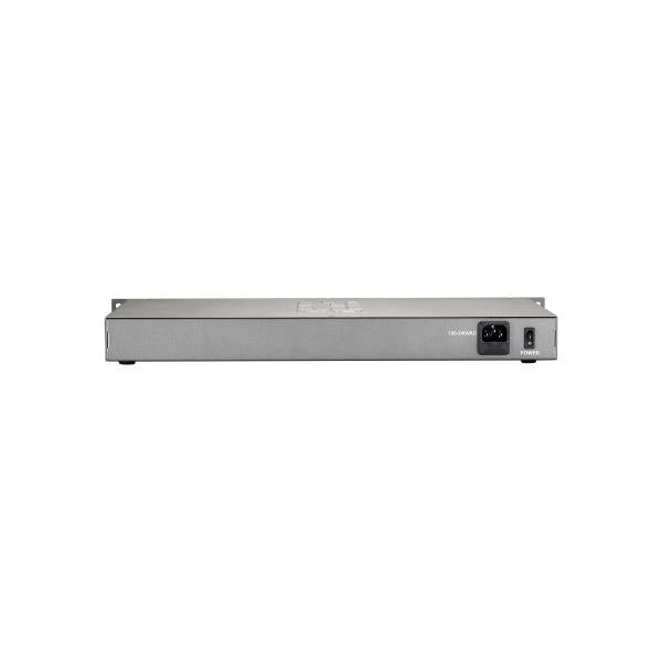 LevelOne FEP-1612W150 Fast Ethernet (10/100) Grigio Supporto Power over Ethernet (PoE) - Disponibile in 6-7 giorni lavorativi