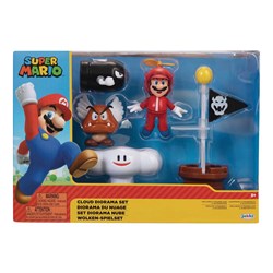 Action figure / Statue JAKKS PACIFIC NINTENDO SUPER MARIO CLOUD DIORAMA SET - Disponibile in 2/3 giorni lavorativi Jakks Pacific