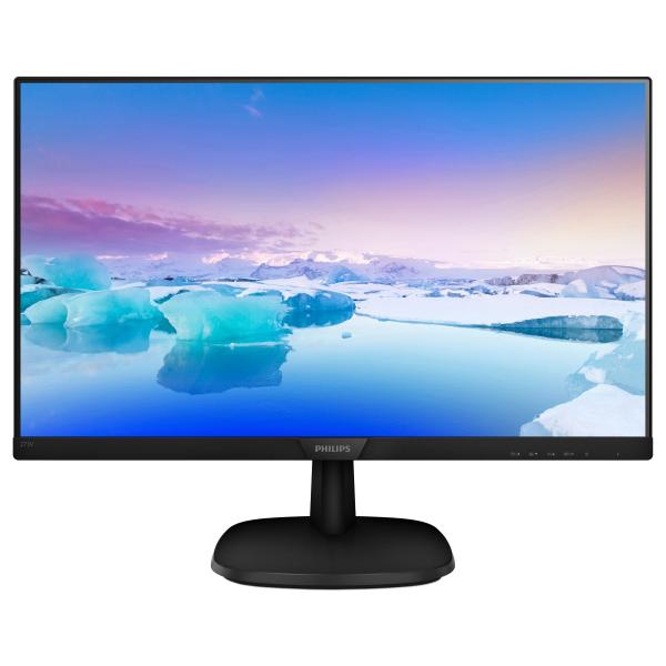 Monitor Nuovo MONITOR PHILIPS LED 27" Wide 273V7QDSB/00 IPS 1920x1080 Full HD 5ms 250cd/m 1000:1(10.000.000:1) VGA DVI HDMI BORDERLESS - Disponibile in 3-4 giorni lavorativi