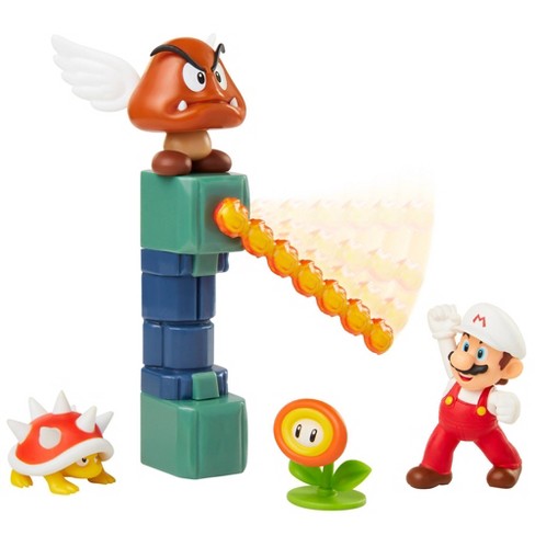 Action figure / Statue JAKKS PACIFIC NINTENDO SUPER MARIO LAVA CASTLE DIORAMA SET - Disponibile in 2/3 giorni lavorativi Jakks Pacific