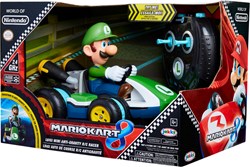 JAKKS PACIFIC NINTENDO MARIO KART MINI ANTI-GRAVITY R/C RACER LUIGI (RADIOCOMANDATO) - Disponibile in 2/3 giorni lavorativi