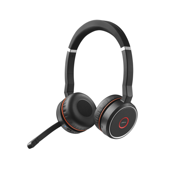 Jabra Evolve 75 UC Stereo Auricolare Con cavo e senza cavo A Padiglione Ufficio Micro-USB Bluetooth Nero - Disponibile in 6-7 giorni lavorativi