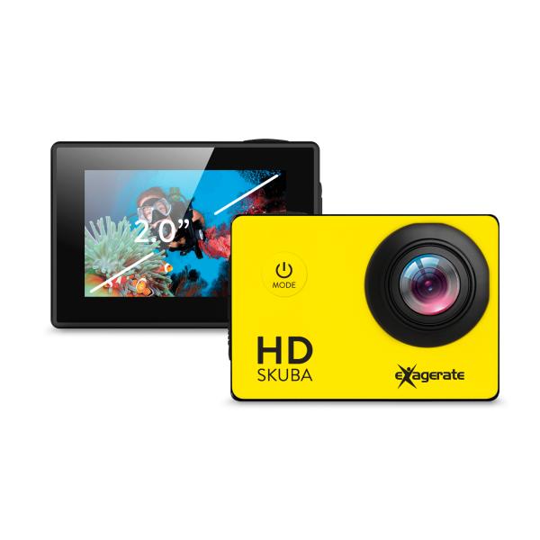 HAMLET ACTION CAMERA SKUBA HD 720P CUSTODIA 12MP 30 MT - Disponibile in 3-4 giorni lavorativi