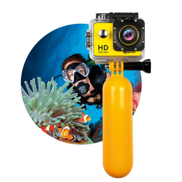 HAMLET ACTION CAMERA SKUBA HD 720P CUSTODIA 12MP 30 MT - Disponibile in 3-4 giorni lavorativi