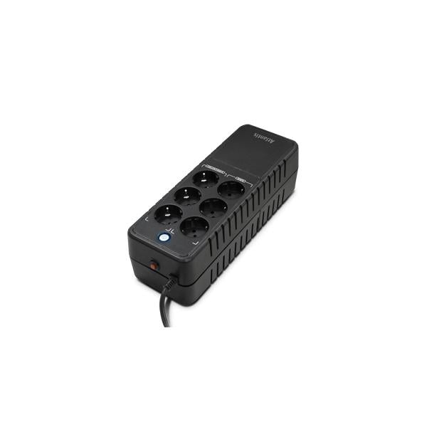 UPS ATLANTIS A03-PS1000 Workstation 1000VA (500W)Tecn Stepwave Off Line V.Out 200-243Vac 6P Schuko di cui 3 in backup e 3 in pro - Disponibile in 3-4 giorni lavorativi