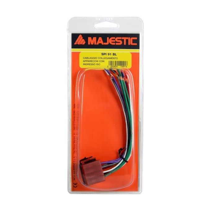 Majestic SPI91BL Spinotto Ingresso Iso Auto - Disponibile in 3-4 giorni lavorativi