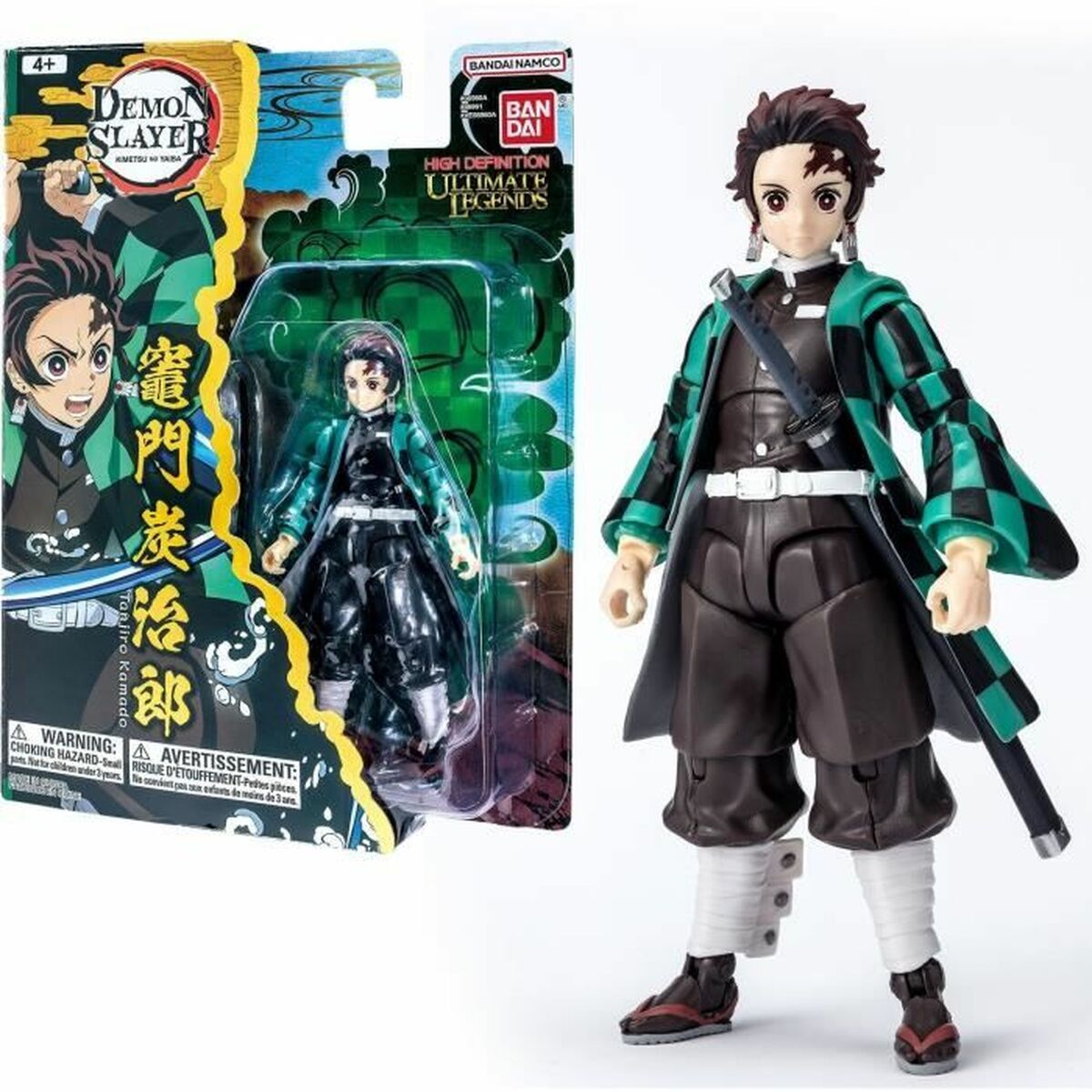 Statuetta Articolata Bandai Demon Slayer Tanjiro Kamado - Disponibile in 3-4 giorni lavorativi