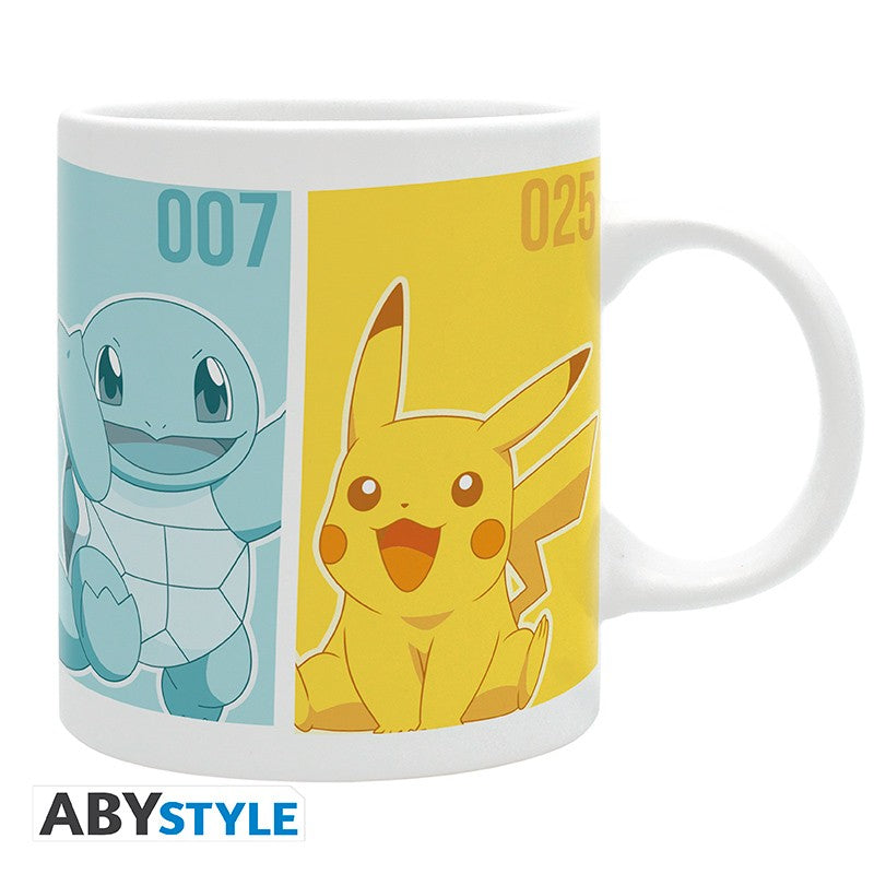 ABYSTYLE POKEMON - Tazza 320 ml: "Starters" - Disponibile in 2/3 giorni lavorativi