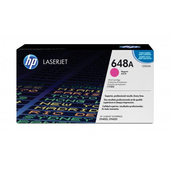 HP TONER MAGENTA LASERJET CE263A CP 4225N/DN CC493A - Disponibile in 3-4 giorni lavorativi