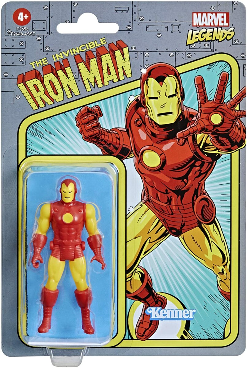 Action figure / Statue HASBRO MARVEL LEGENDS RECOLLECTION - RETRO IRON MAN - Disponibile in 2/3 giorni lavorativi Hasbro