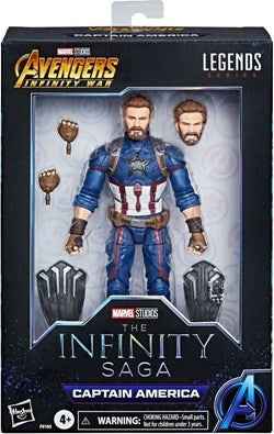 Action figure / Statue HASBRO MARVEL LEGENDS - THE INFINITY SAGA - CAPTAIN AMERICA 15CM - Disponibile in 2/3 giorni lavorativi Hasbro