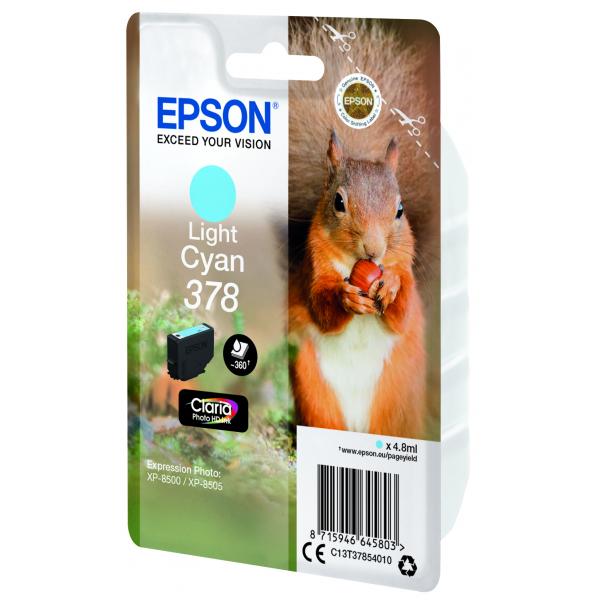 EPSON 378 CARTUCCIA INK 4.8 ML CIANO CHIARO - Disponibile in 3-4 giorni lavorativi Epson