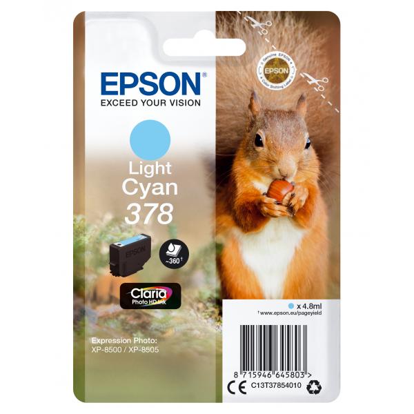 EPSON 378 CARTUCCIA INK 4.8 ML CIANO CHIARO - Disponibile in 3-4 giorni lavorativi Epson