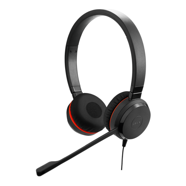 Jabra Evolve 20 Es Ms Duo Cuffie a Padiglione con Microfono - Disponibile in 3-4 giorni lavorativi