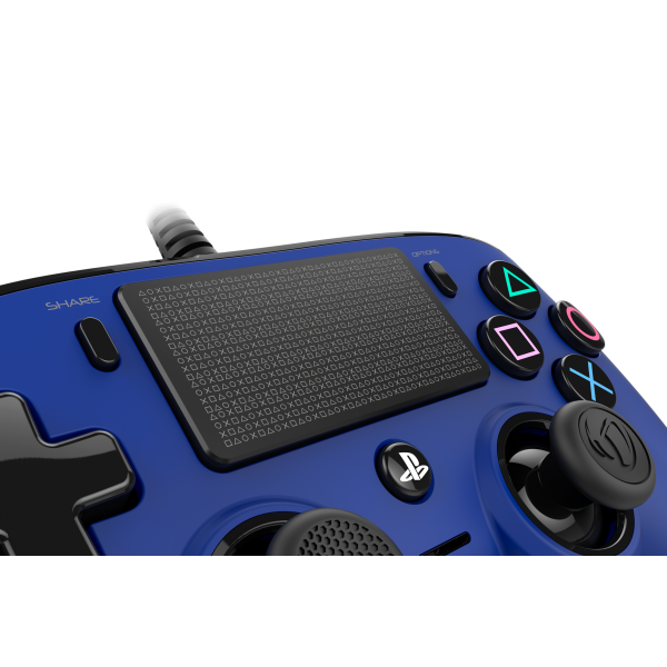 PS4 NACON OLP Compact Controller WRD Blu PS4 Accessori - Disponibile in 2/3 giorni lavorativi