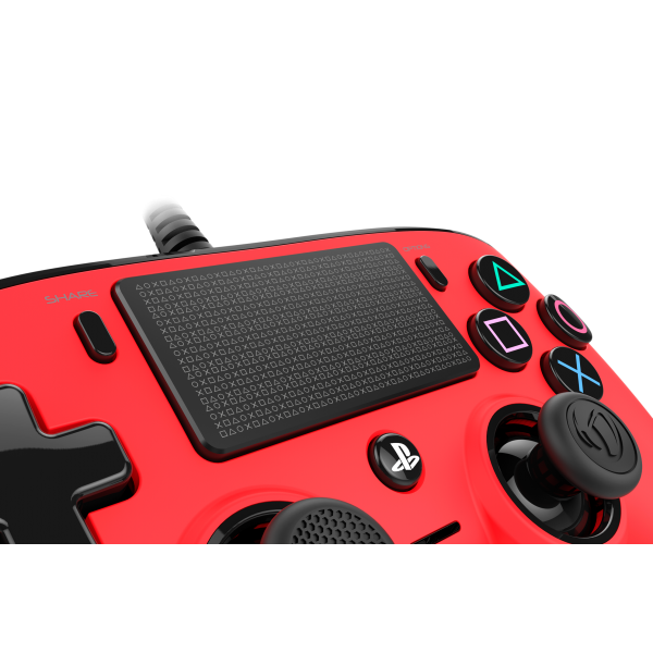 PS4 NACON OLP Compact Controller WRD Rosso PS4 Accessori - Disponibile in 2/3 giorni lavorativi