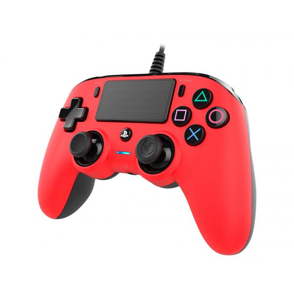 PS4 NACON OLP Compact Controller WRD Rosso PS4 Accessori - Disponibile in 2/3 giorni lavorativi