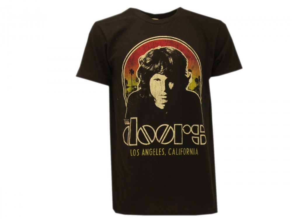 THE DOORS - T-shirt Los Angeles S nera - Disponibile in 2/3 giorni lavorativi GED