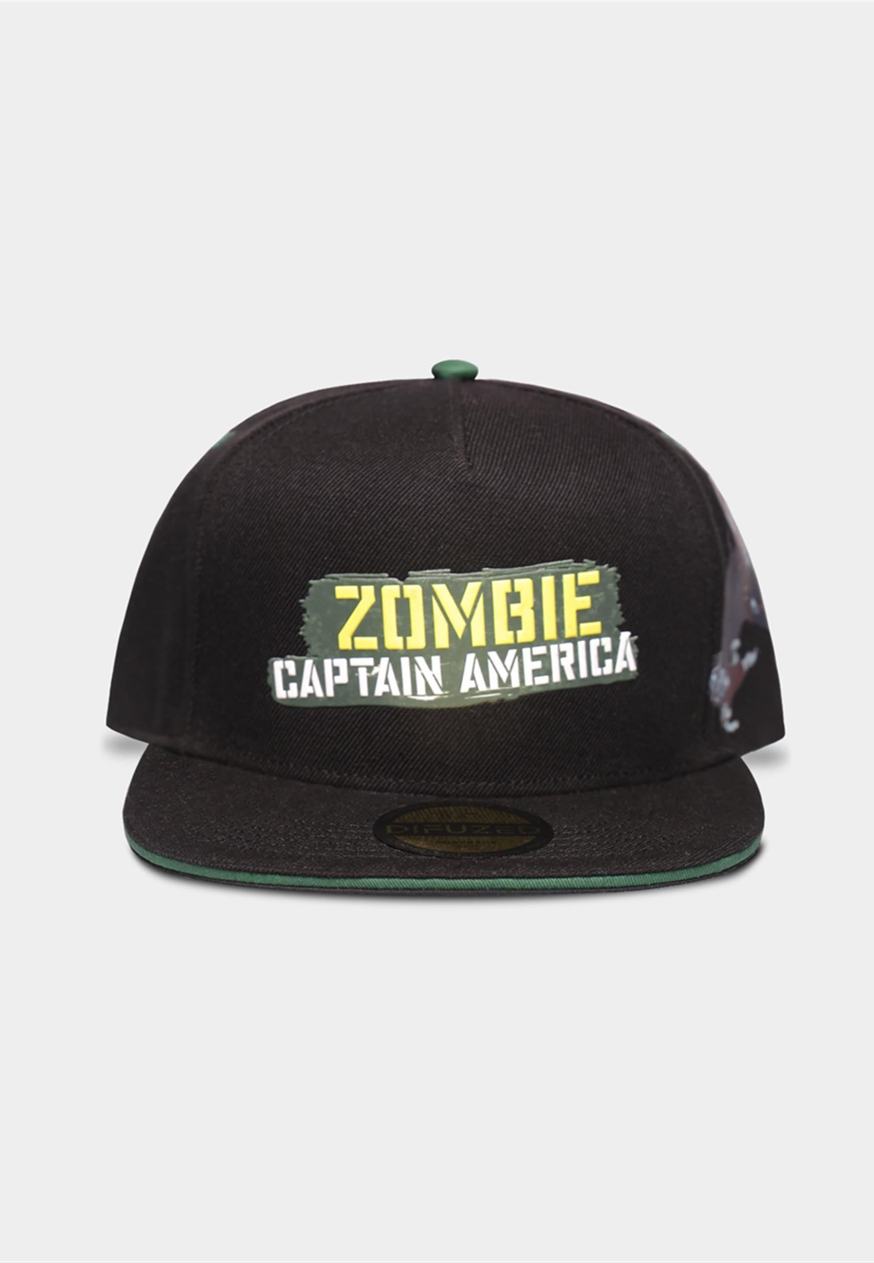 DIFUZED Marvel - What If...? - Zombie Captain America Snapback (Cappellino) - Disponibile in 2/3 giorni lavorativi Difuzed