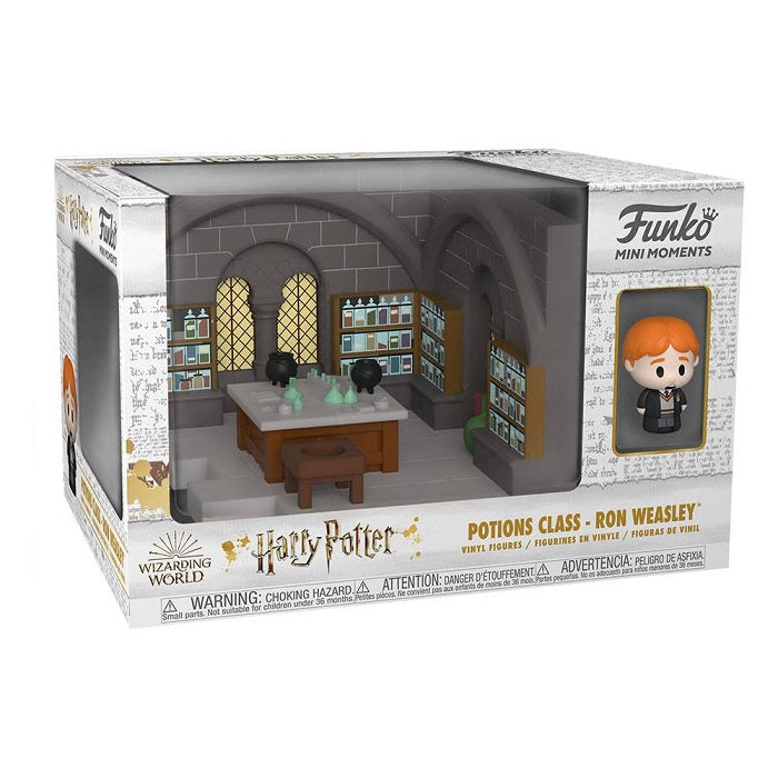 Action figure / Statue FUNKO POP Harry Potter Anniversary - Diorama Figure Ron Weasley 10cm - Disponibile in 2/3 giorni lavorativi FUNKO