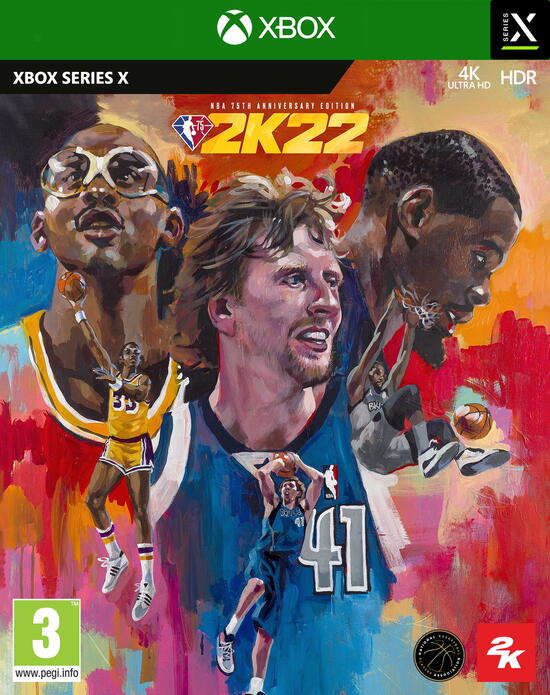 Xbox Series X NBA 2K22 - 75TH ANNIVERSARY EDITION - Disponibile in 2/3 giorni lavorativi EU