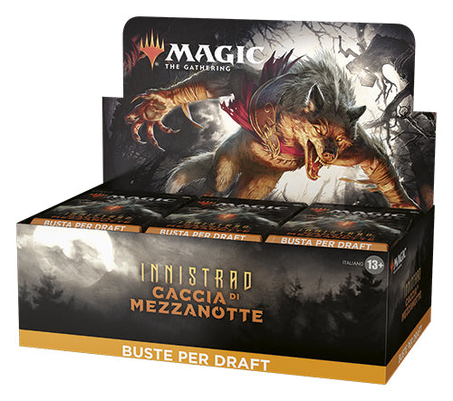 Magic: The Gathering - Innistrad Midnight Hunt Draft Booster Display (36 buste) - ITA - Disponibile in 2/3 giorni lavorativi