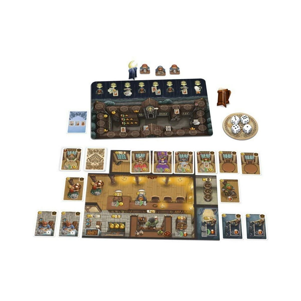 Gioco da Tavolo Schmidt Spiele Les tavernes de la vallée profonde - Disponibile in 3-4 giorni lavorativi