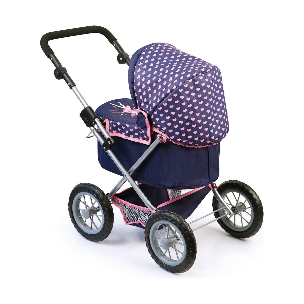 Carrozzina per Bambole Reig Trendy Royal Special Version Azzurro Rosa 45 cm - Disponibile in 3-4 giorni lavorativi