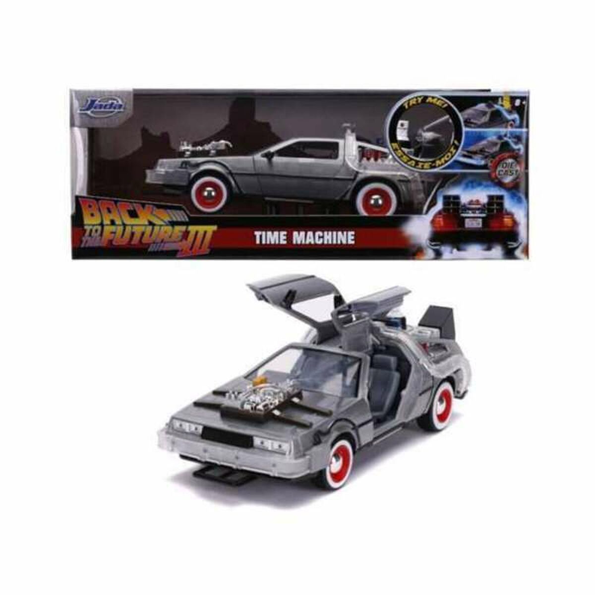 Macchina DeLorean Back to the Future III Simba 253255027 1:24 - Disponibile in 3-4 giorni lavorativi