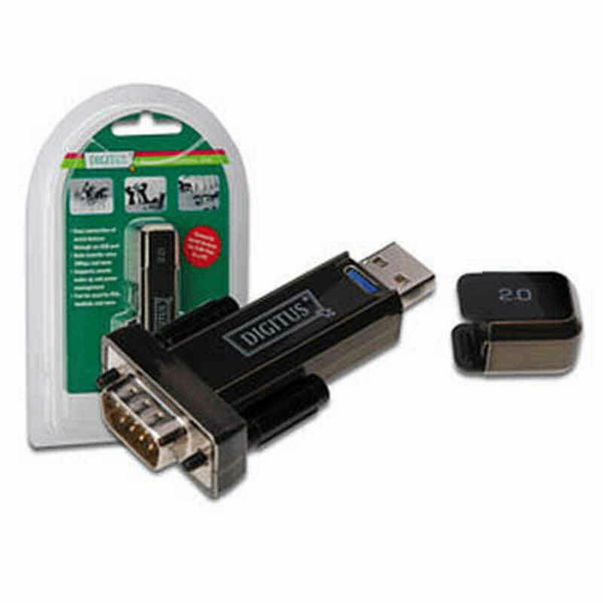 Adattatore USB con RS232 Digitus DA-70156 - Disponibile in 3-4 giorni lavorativi