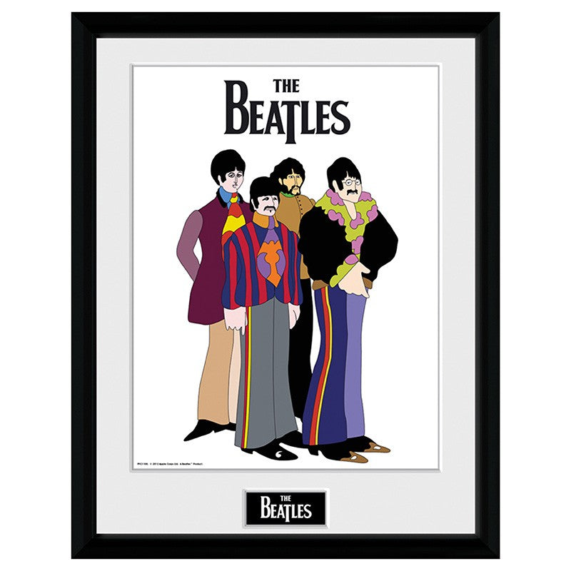 ABYSTYLE THE BEATLES - Poster incorniciato "Yellow Submarine Group" (30x40) - Disponibile in 2/3 giorni lavorativi Abystyle