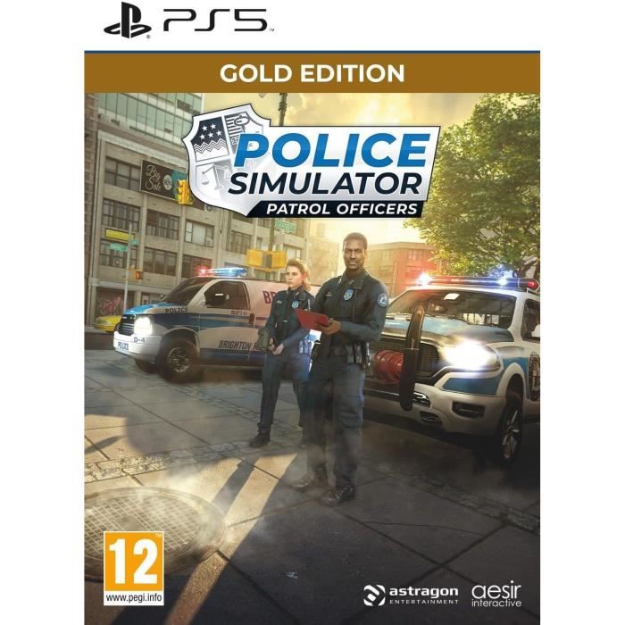 Ufficiali di pattuglia del simulatore di polizia - Gioco per PS5 - Edizione Gold - Disponibile in 3-4 giorni lavorativi