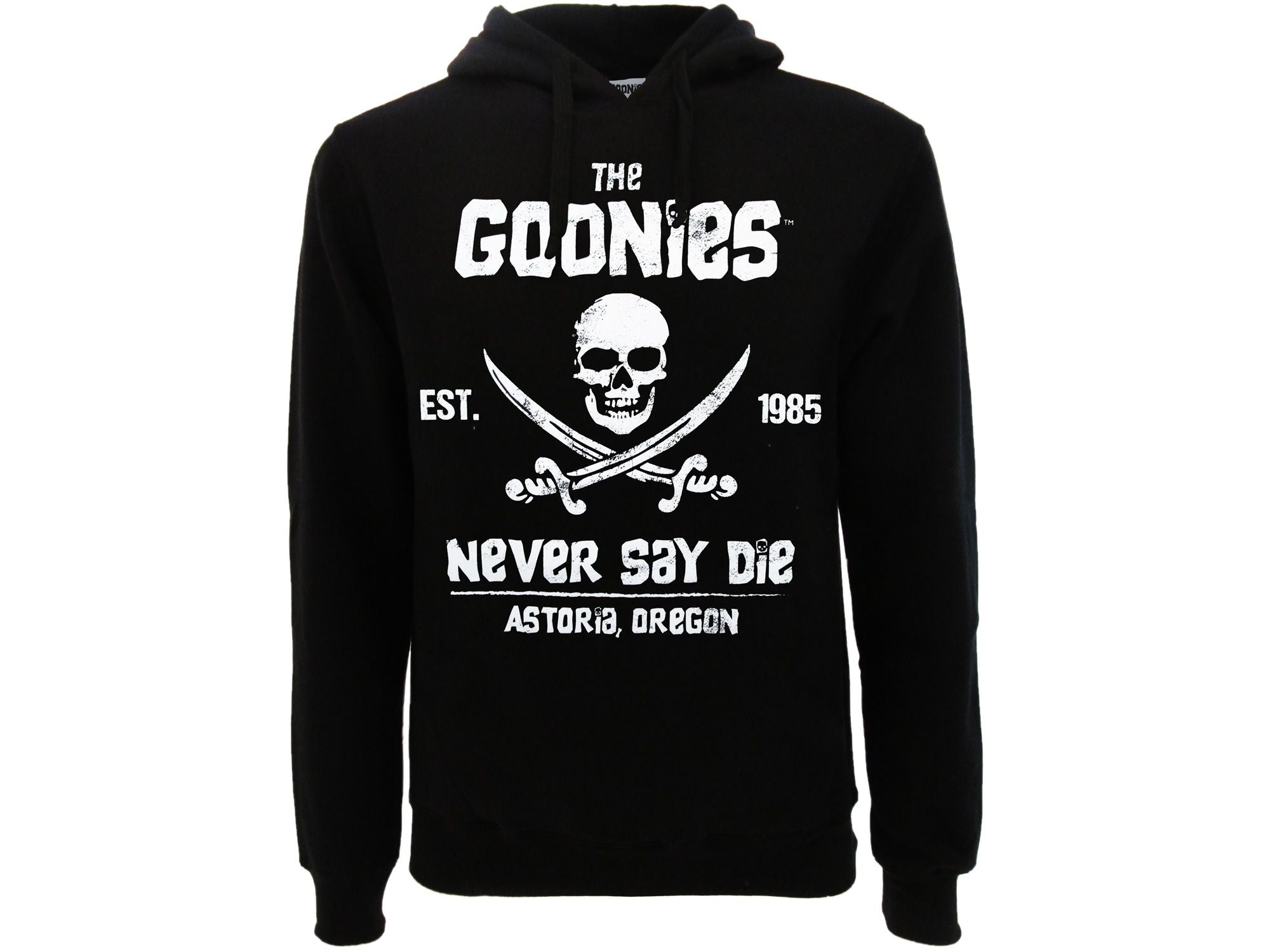 THE GOONIES - NEVER SAY DIE FELPA NERA S - Disponibile in 2/3 giorni lavorativi GED