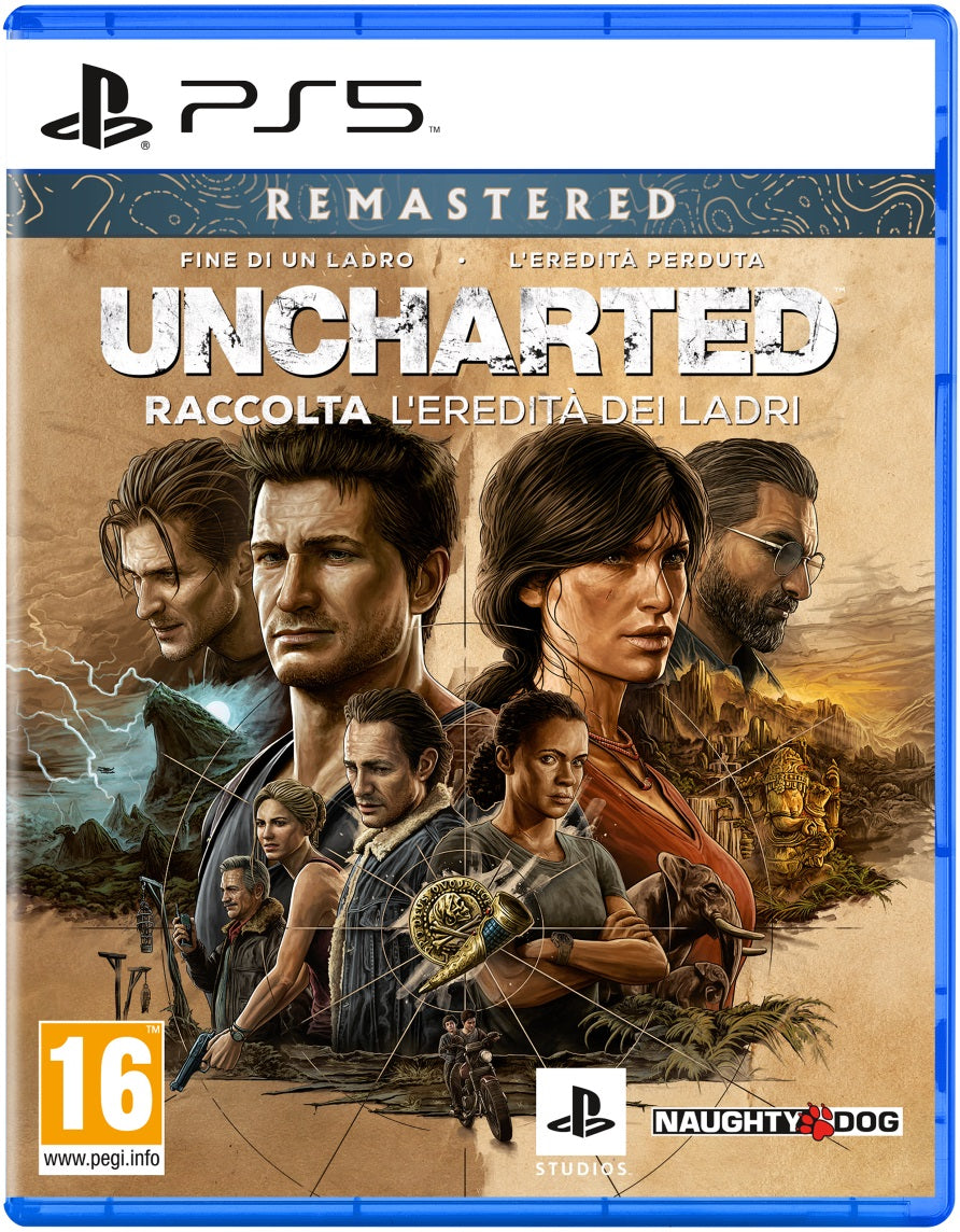 PS5 Uncharted: Raccolta L'eredità dei Ladri - Disponibile in 2/3 giorni lavorativi