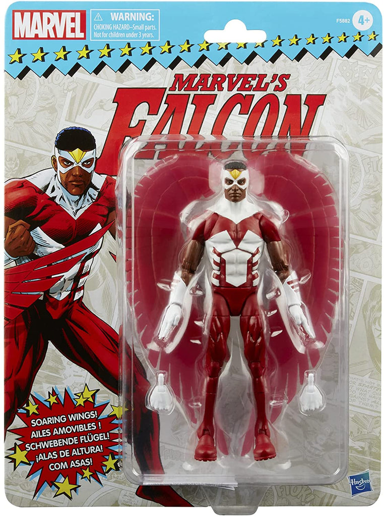 Action figure / Statue HASBRO MARVEL LEGENDS RETRO - FALCON - Disponibile in 2/3 giorni lavorativi