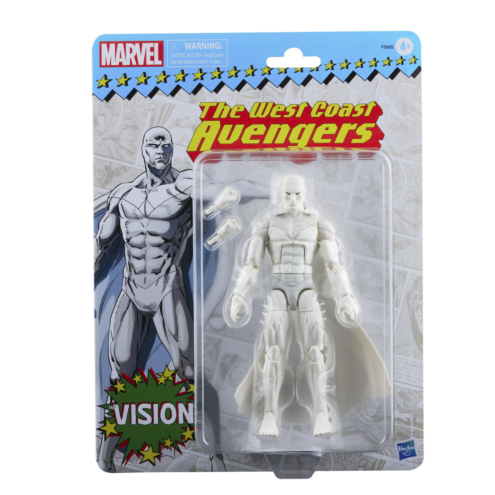 Action figure / Statue HASBRO MARVEL LEGENDS RETRO - VISION FIGURE 15 CM - Disponibile in 2/3 giorni lavorativi Hasbro