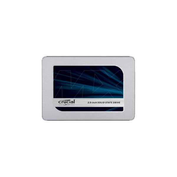 SSD CRUCIAL 500GB 2.5" SATA3 READ: 555MB/S-WRITE: 515MB/S CT500MX500SSD1 - Disponibile in 3-4 giorni lavorativi