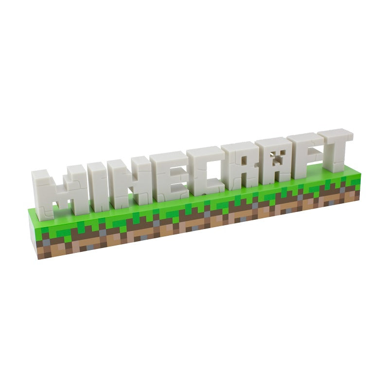 PALADONE MINECRAFT LAMPADA LOGO - Disponibile in 2/3 giorni lavorativi