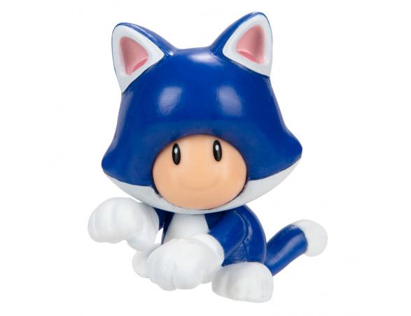 Action figure / Statue JAKKS PACIFIC NINTENDO SUPER MARIO CAT TOAD 6,5 CM. - Disponibile in 2/3 giorni lavorativi