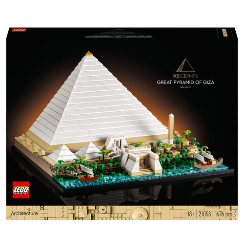 LEGO LEGO 21058 La Grande Piramide di Giza - Disponibile in 2/3 giorni lavorativi LEGO